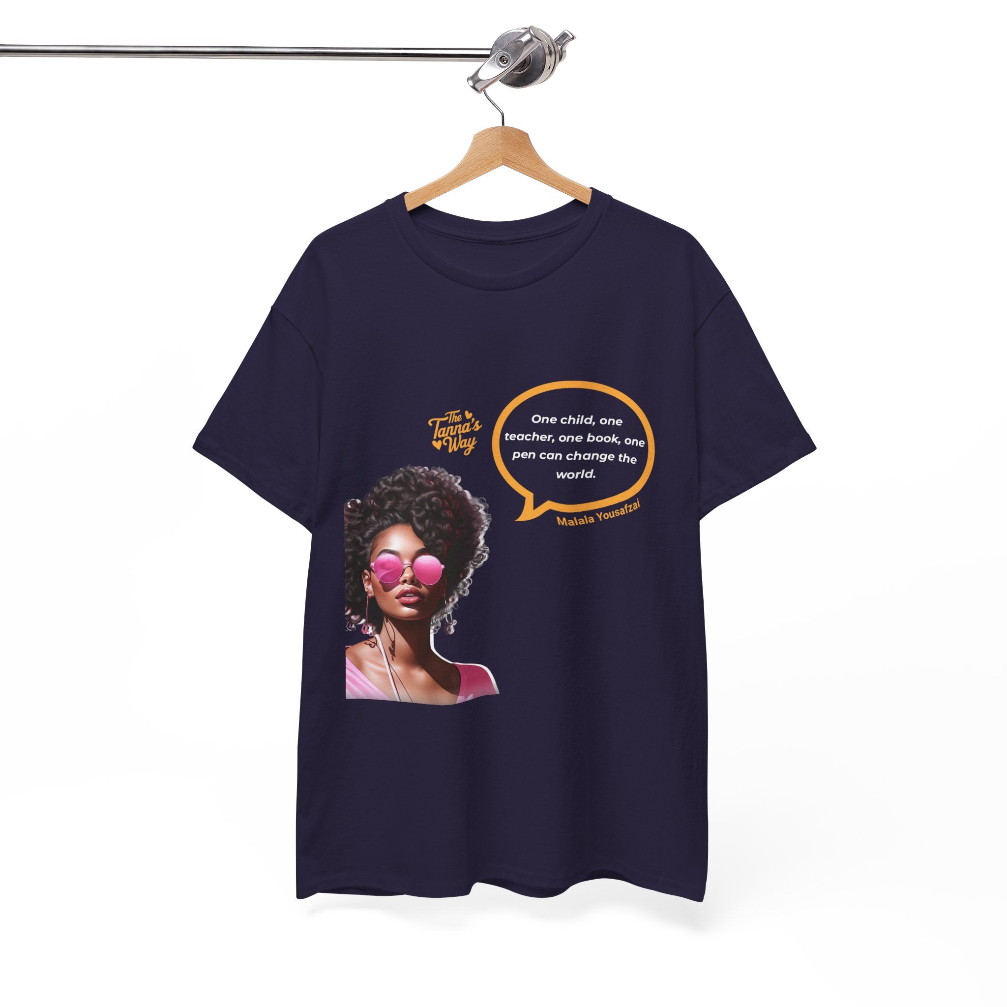 Malala Yousafzai | Unisex Heavy Cotton Tee